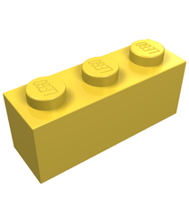 LEGO - Steen 1 x 3 - Yellow | N - Thumbnail