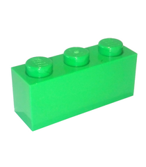 LEGO - Steen 1 x 3 - Bright Green | N - Thumbnail