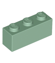 LEGO - Steen 1 x 3 - Sand Green | N - Thumbnail