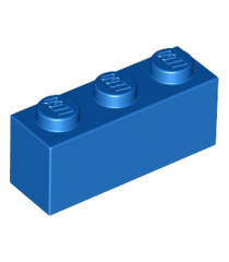LEGO - Steen 1 x 3 - Blue | N - Thumbnail