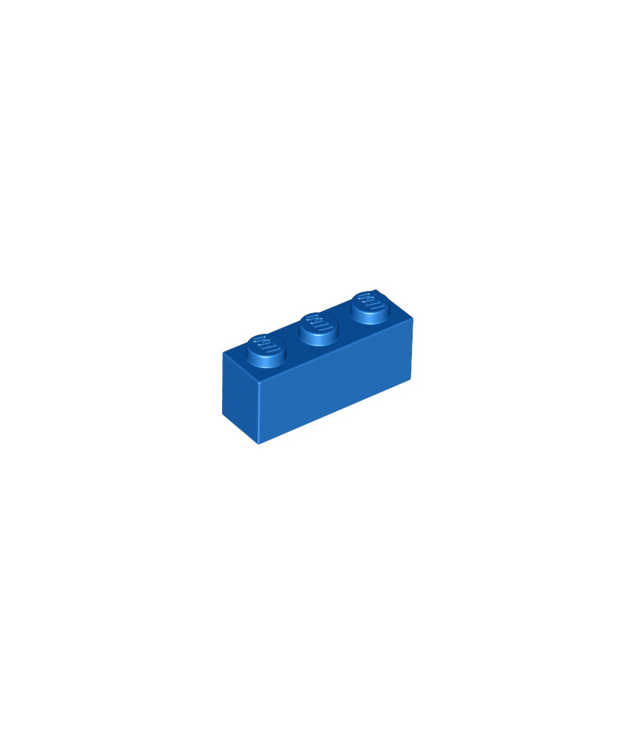 LEGO - Steen 1 x 3 - Blue | N