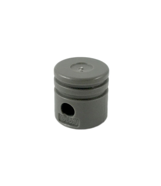 LEGO - Technic motor zuiger rond (Vintage jaren ’90 onderdeel) - Dark Gray | N