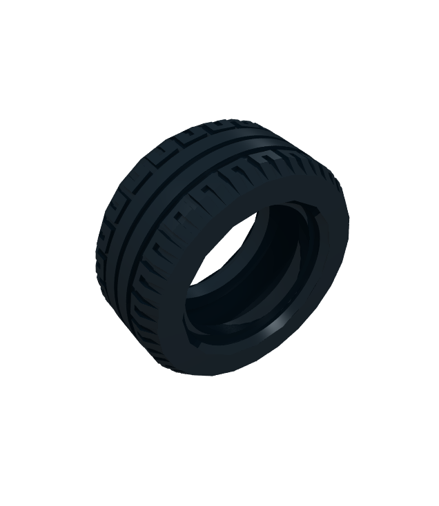LEGO - Band 30.4 x 14 VR (Vintage jaren ’90 onderdeel) - Black | N