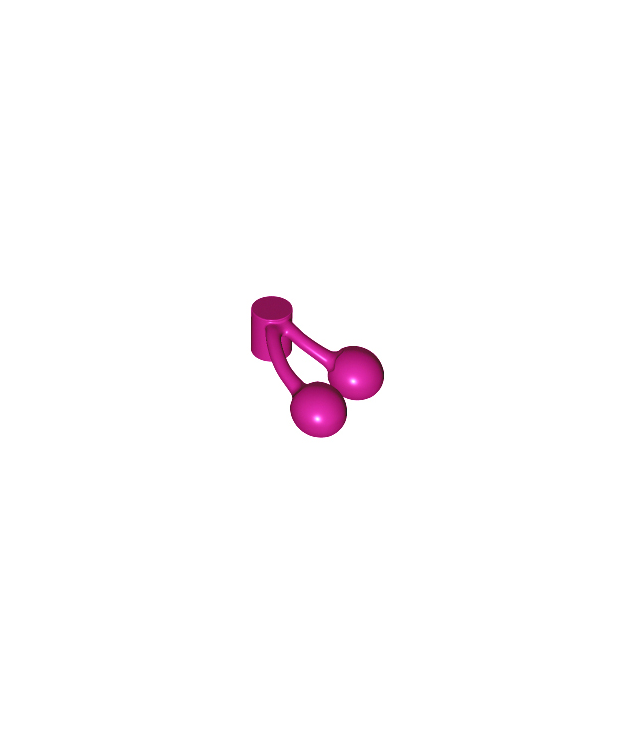 LEGO - Kersen / Paar Kersen - Magenta | N
