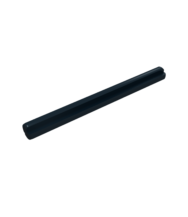 LEGO - Technic, as 6L (Vintage jaren ’90 onderdeel) - Black | N
