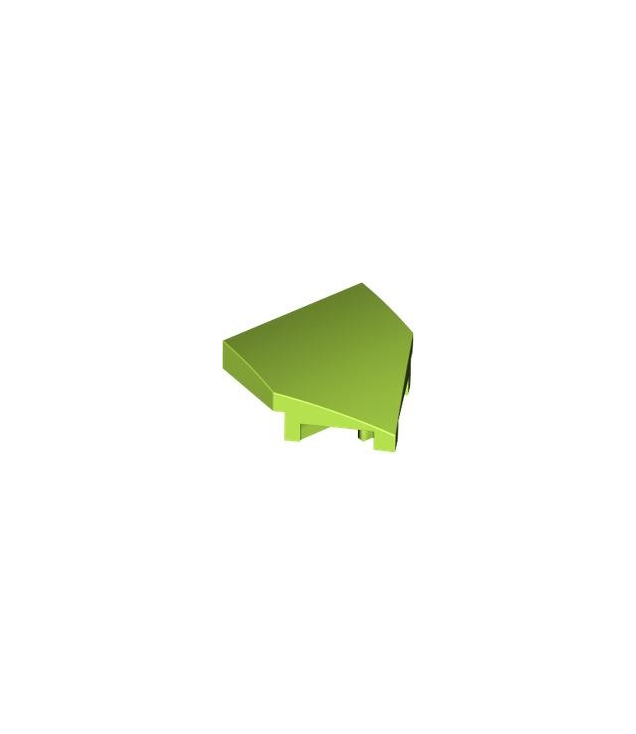 LEGO - Wig 2 x 2 x 2/3 puntig - Lime | N