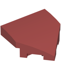 LEGO - Wig 2 x 2 x 2/3 puntig - Dark Red | N - Thumbnail