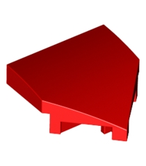 LEGO - Wig 2 x 2 x 2/3 puntig - Red | N - Thumbnail