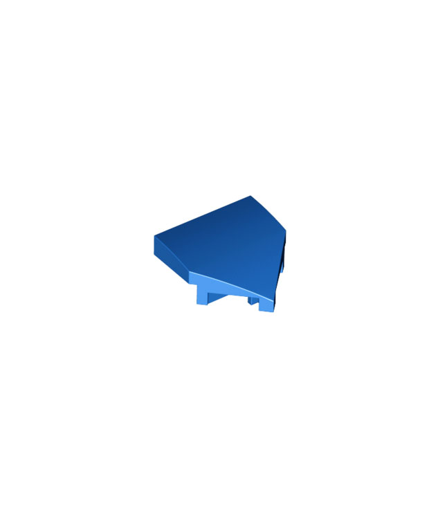 LEGO - Wig 2 x 2 x 2/3 puntig - Blue | N