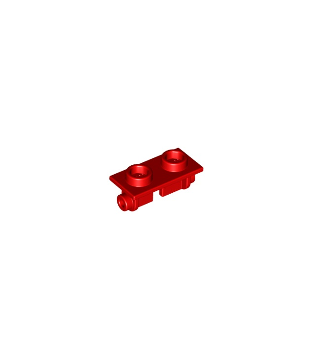 LEGO - Scharniersteen 1 x 2 bovenplaat (Vintage jaren ’90 onderdeel) - Red | N