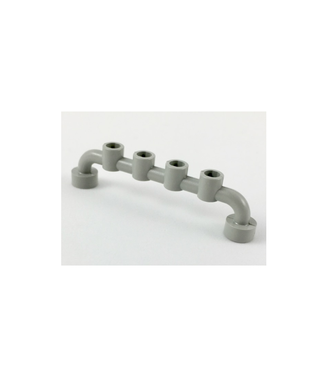 LEGO - Staaf 1 x 6 met holle noppen (Vintage jaren ’90 onderdeel) - Light Gray | N