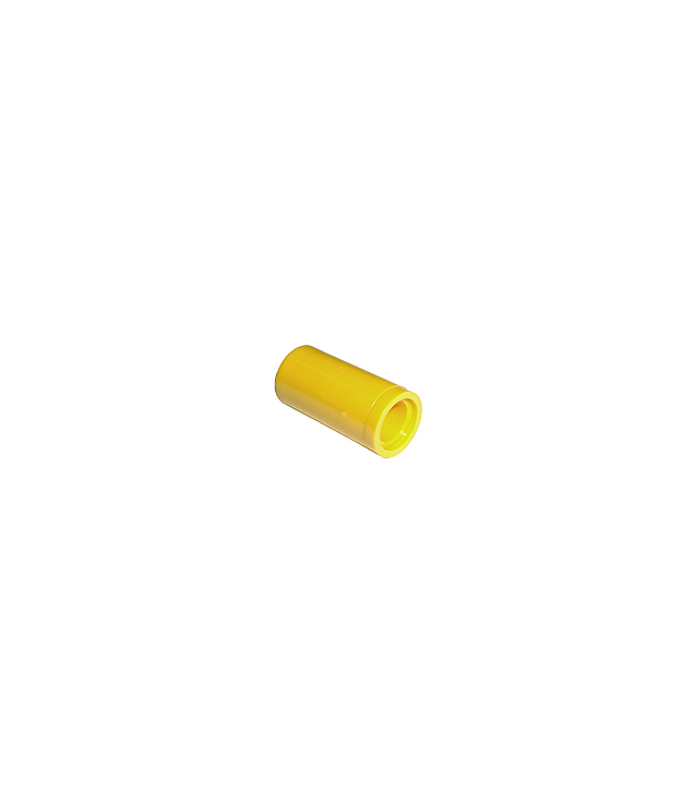 LEGO - Technic, ronde penconnector 2L zonder sleuf (ronde pinverbinder) (Vintage jaren ’90 onderdeel) - Yellow | N