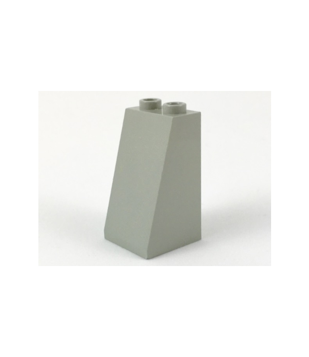 LEGO - Helling 75 graden2 x 2 x 3 met holle noppen (Vintage jaren ’90 onderdeel) - Light Gray | N