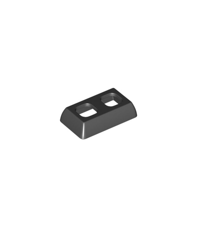 LEGO - Minifiguur-rok plastic recht, kort - Black | N