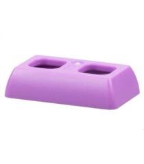 LEGO - Minifiguur-rok plastic recht, kort - Medium Lavender | N - Thumbnail