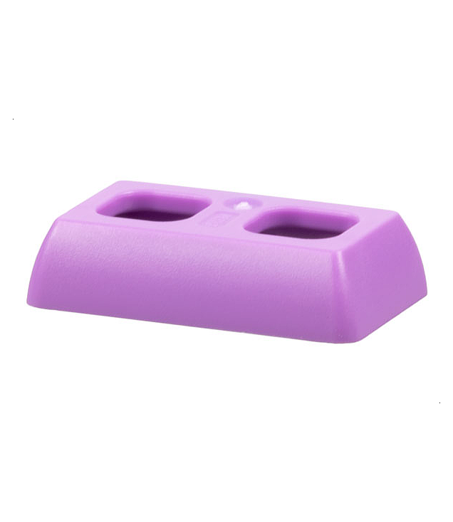 LEGO - Minifiguur-rok plastic recht, kort - Medium Lavender | N