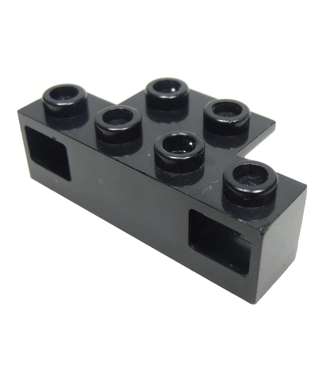 LEGO - Elektrisch, trein-lichthouder prisma 1 x 4 (Vintage jaren ’90 onderdeel) - Black | N