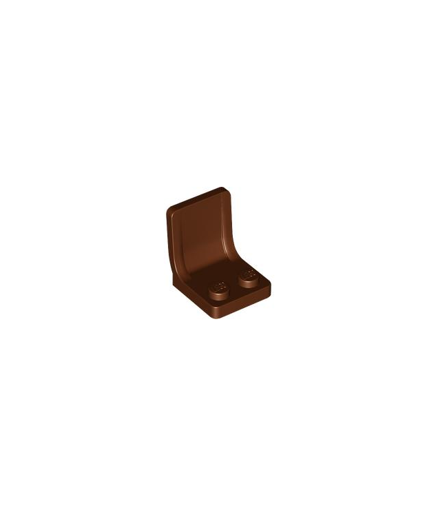 LEGO - Minifiguur-accessoire, stoel 2 x 2 - Reddish Brown | N
