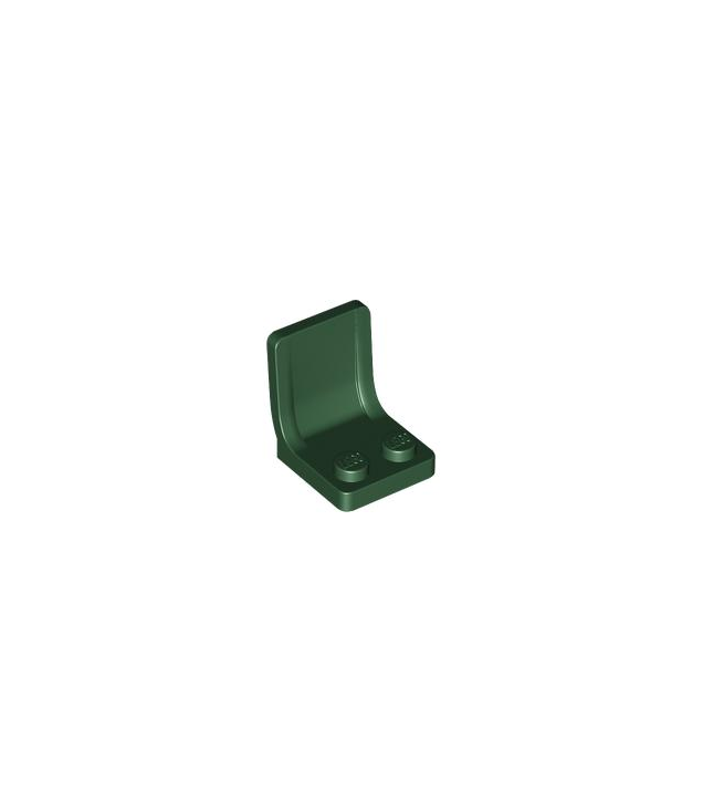 LEGO - Minifiguur-accessoire, stoel 2 x 2 - Dark Green | N