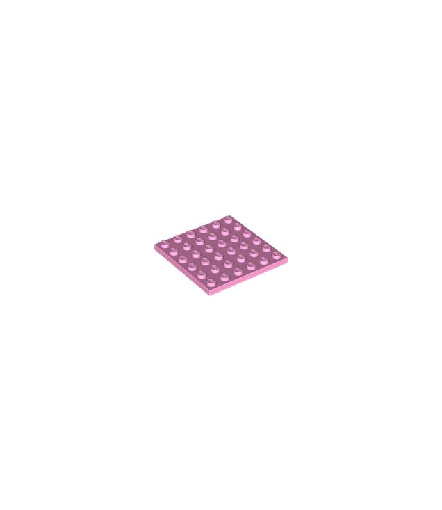 LEGO - Plaat 6 x 6 - Bright Pink | N