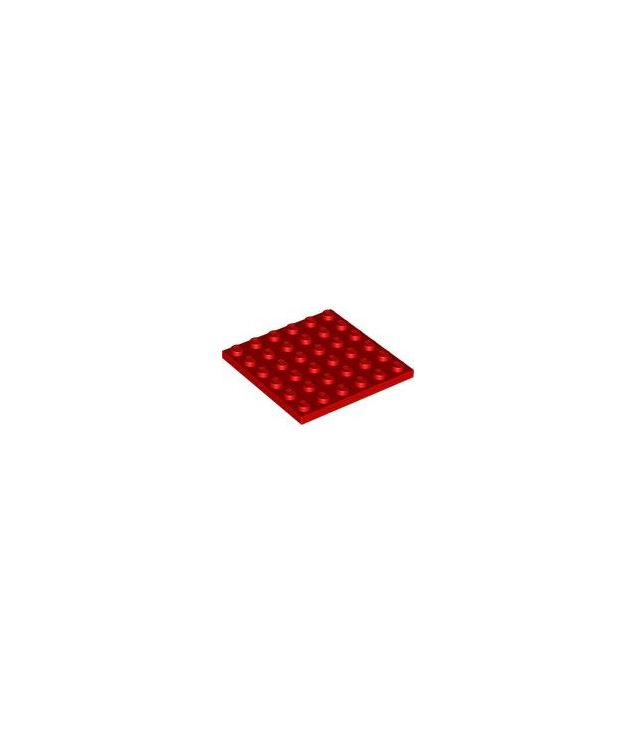 LEGO - Plaat 6 x 6 - Red | N