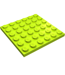 LEGO - Plaat 6 x 6 - Lime | N - Thumbnail