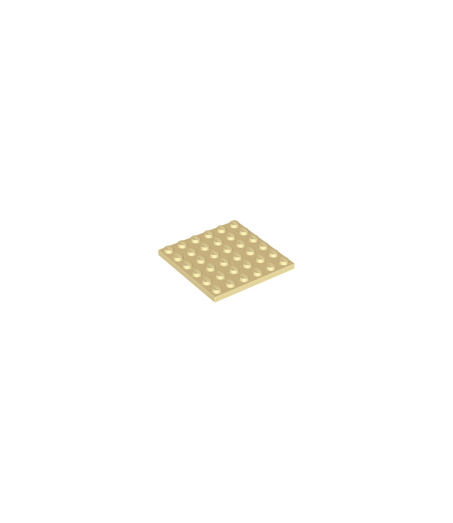 LEGO - Plaat 6 x 6 - Tan | N