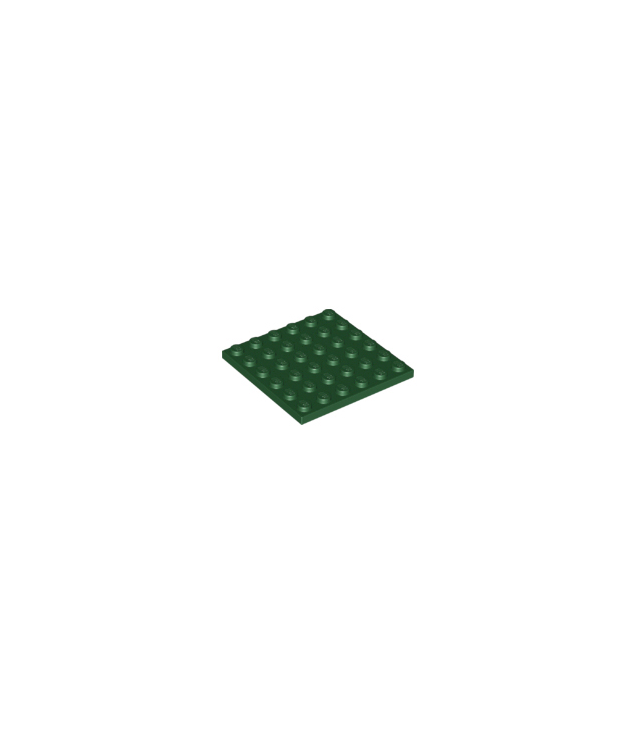 LEGO - Plaat 6 x 6 - Dark Green | N