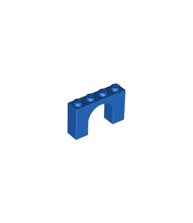 LEGO - Boog 1 x 4 x 2 (Vintage jaren ’90 onderdeel) - Blue | N
