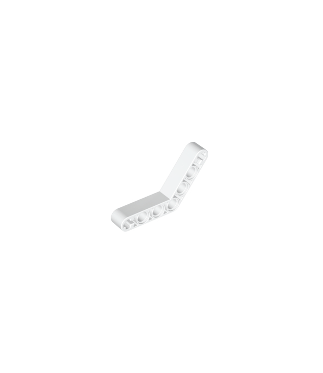 LEGO - Technic, hefarm gemodificeerd dik gebogen 1 x 7 (4–4) - White | N