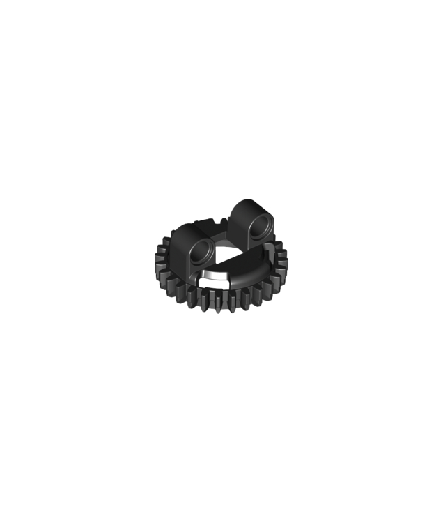 LEGO - Technic, draaischijf 28-tands, bovenstuk - Black | N