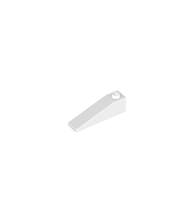 LEGO - Helling 18 graden 4 x 1 - White | N
