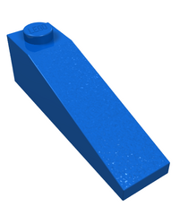 LEGO - Helling 18 graden 4 x 1 - Blue | N - Thumbnail