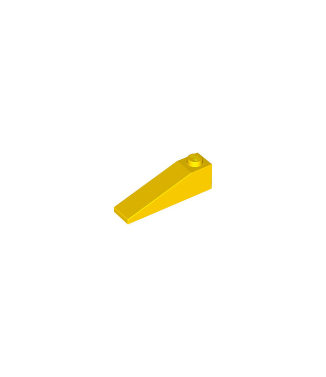 LEGO - Helling 18 graden 4 x 1 - Yellow | N