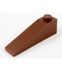 LEGO - Helling 18 graden 4 x 1 - Reddish Brown | N - Thumbnail