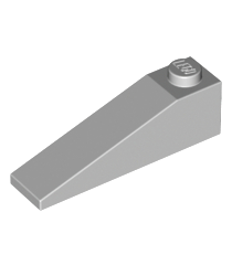 LEGO - Helling 18 graden 4 x 1 - Light Bluish Gray | N - Thumbnail