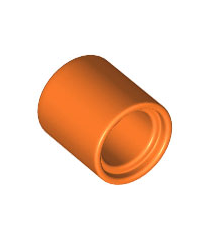 LEGO - Technic, hefarm dik 1 x 1 (afstandhouder) - Orange | N - Thumbnail