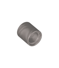 LEGO - Technic, hefarm dik 1 x 1 (afstandhouder) - Flat Silver | N - Thumbnail