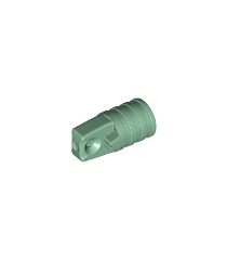 LEGO - Scharniercilinder 1 x 2 vergrendelend met 1 vinger en as-gat aan uiteinden zonder sleuven - Sand Green | N - Thumbnail