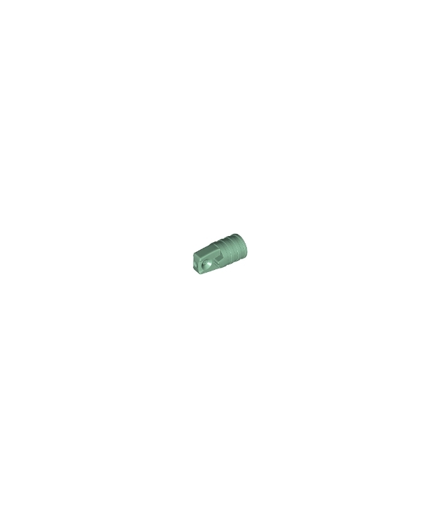 LEGO - Scharniercilinder 1 x 2 vergrendelend met 1 vinger en as-gat aan uiteinden zonder sleuven - Sand Green | N