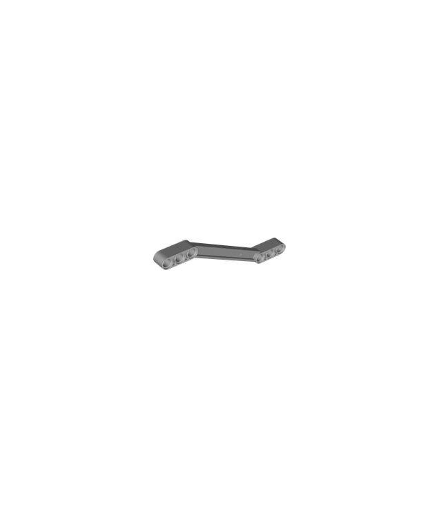 LEGO - Technic, verbindingsstuk 3 x 13 x 6 schuin, gebogen, dubbel - Light Bluish Gray | N