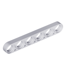 LEGO - Technic, hefarm dun 1 x 6 - Light Bluish Gray | N - Thumbnail