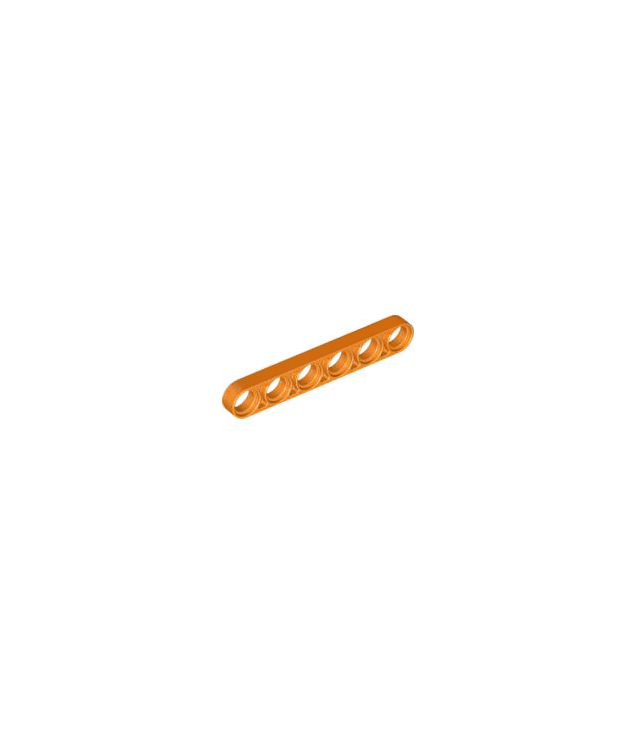 LEGO - Technic, hefarm dun 1 x 6 - Orange | N