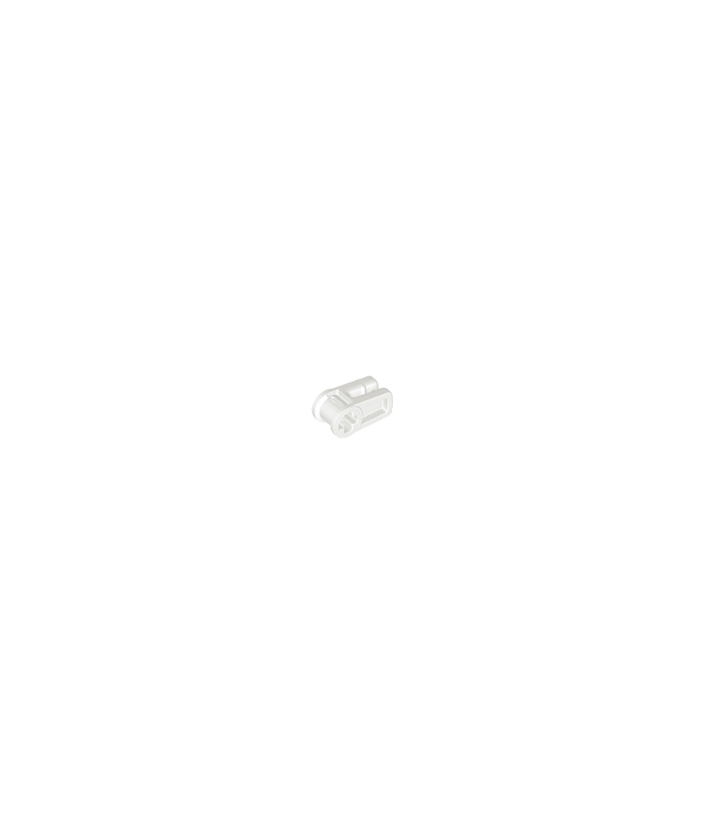 LEGO - Technic, as- en draadverbinder - White | N