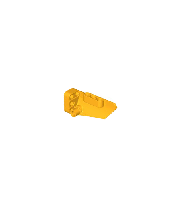 LEGO - Technic, paneelbekleding #3 klein glad lang, zijde A - Bright Light Orange | N