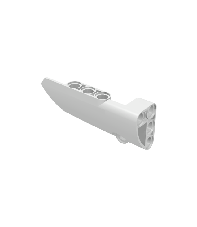 LEGO - Technic, paneelbekleding #3 klein glad lang, zijde A - White | N