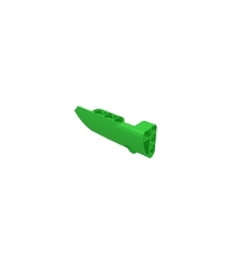 LEGO - Technic, paneelbekleding #3 klein glad lang, zijde A - Bright Green | N - Thumbnail