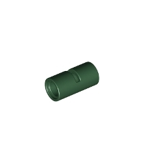 LEGO - Technic, penverbinder rond 2L met sleuf (ronde penkoppeling) - Dark Green | N - Thumbnail