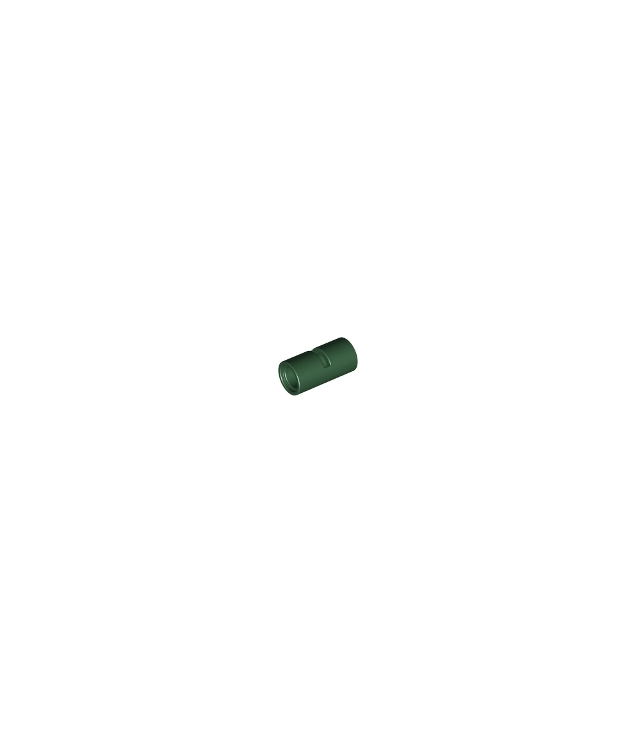 LEGO - Technic, penverbinder rond 2L met sleuf (ronde penkoppeling) - Dark Green | N