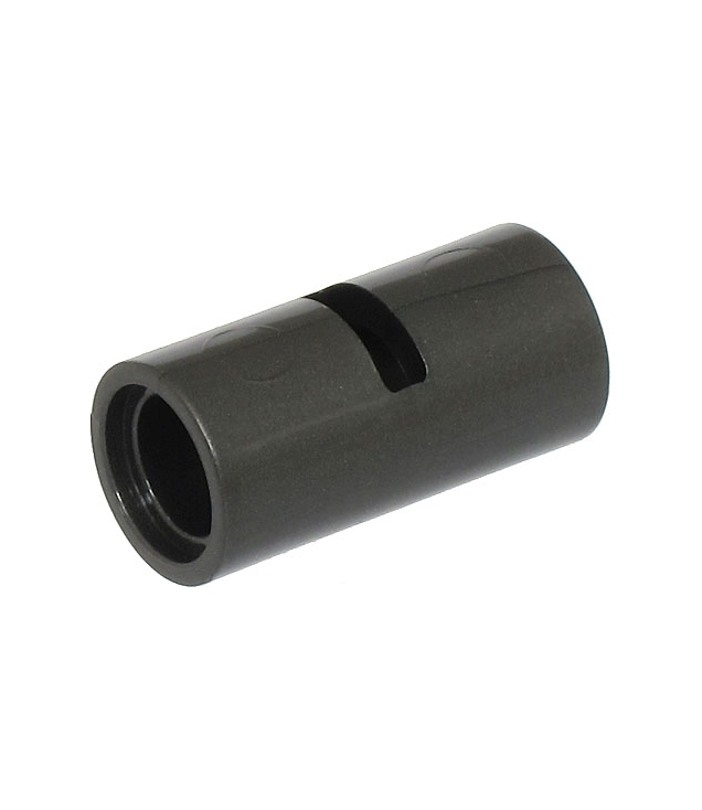 LEGO - Technic, penverbinder rond 2L met sleuf (ronde penkoppeling) - Pearl Dark Gray | N